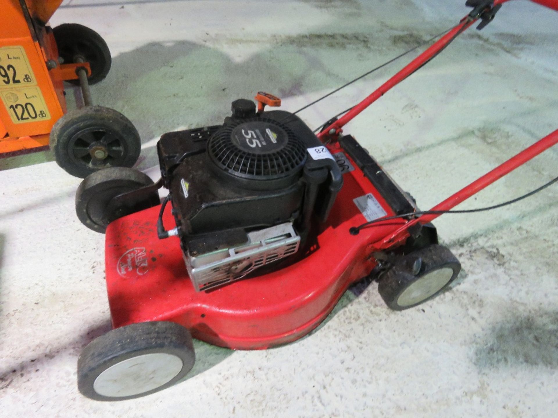 ALKO PETROL LAWNMOWER. SOURCED FROM LOCAL DEPOT CLOSURE.