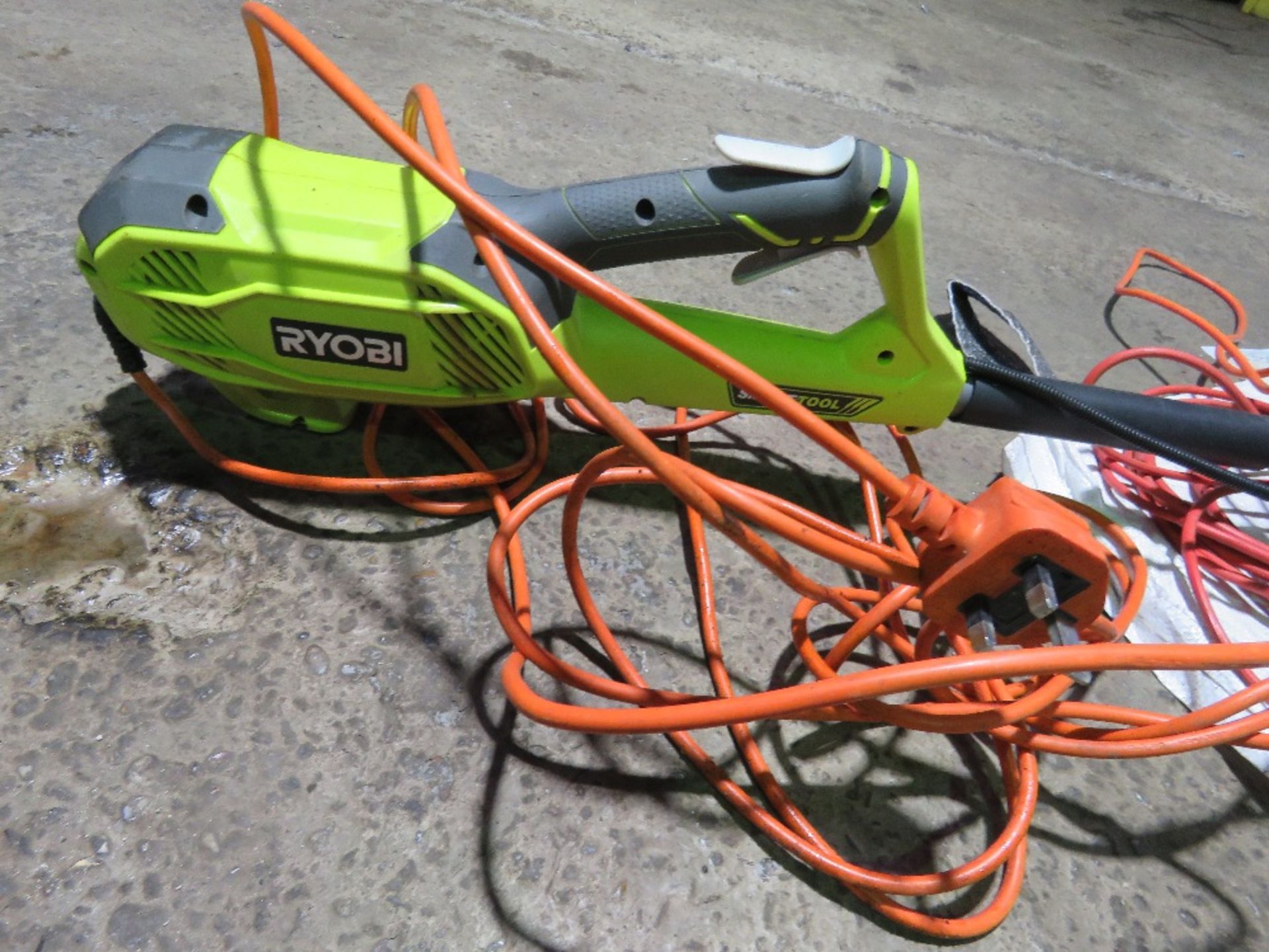 ELECTRIC STRIMMER, PETROL HEDGE CUTTER AND ELECTRIC HEDGE CUTTER. THIS LOT IS SOLD UNDER THE AUCT - Image 2 of 5