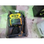 ASSORTED DEWALT BATTERY TOOLS PLUS A RADIO. THIS LOT IS SOLD UNDER THE AUCTIONEERS MARGIN SCHEME,