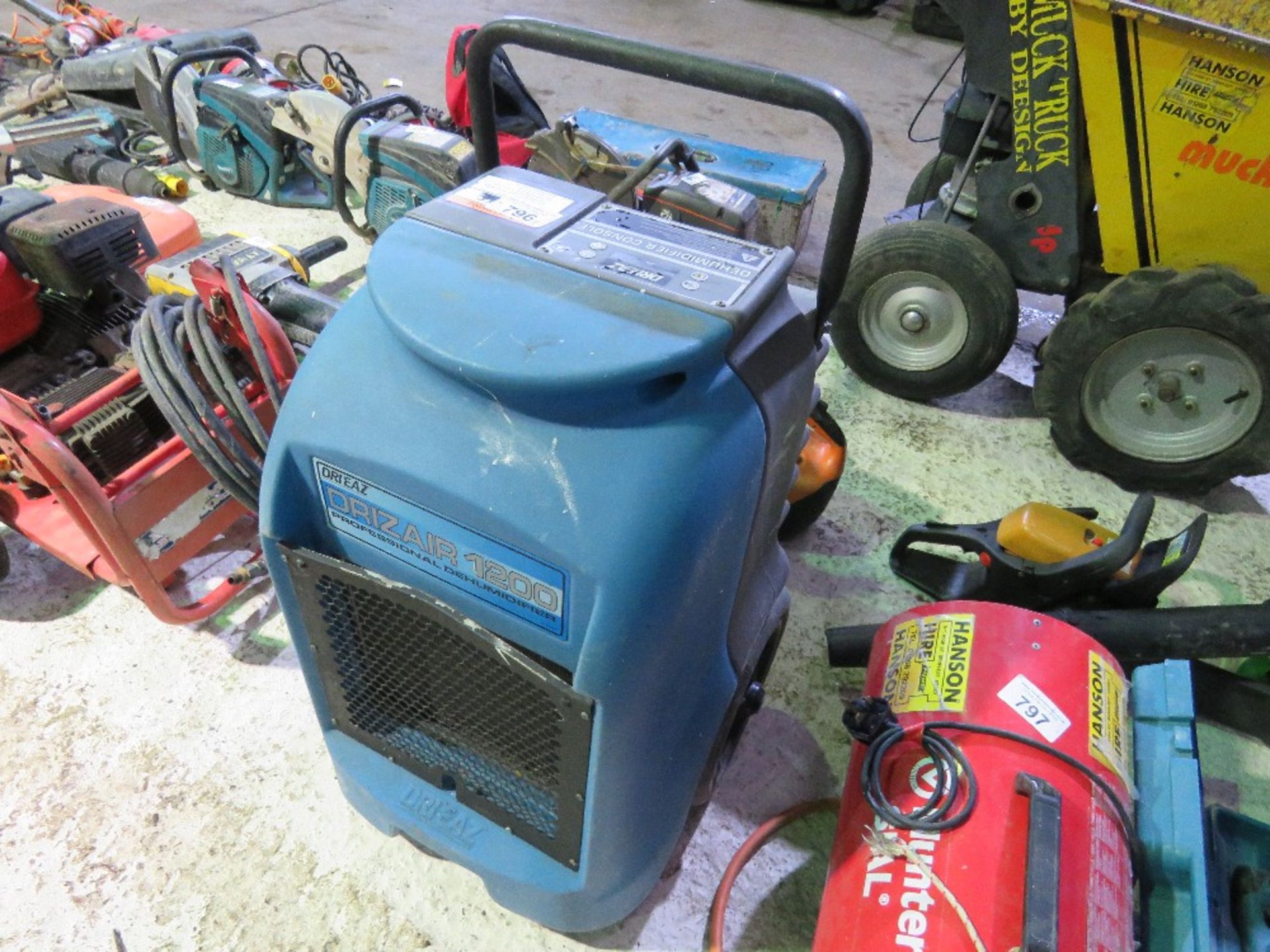 DRIEAZ HEAVY DUTY 240VOLT POWERED DEHUMIDIFIER. SOURCED FROM LOCAL DEPOT CLOSURE. - Image 2 of 5