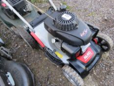 ALKO PETROL ENGINED LAWNMOWER , NO COLLECTOR. THIS LOT IS SOLD UNDER THE AUCTIONEERS MARGIN SCHEME,