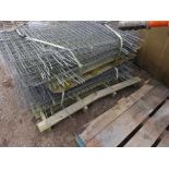 2 X PALLETS OF SCAFFOLD SAFETY MESH PANELS.