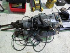 3 X HEAVY DUTY 240VOLT POWERED MAC BREAKER DRILLS. THIS LOT IS SOLD UNDER THE AUCTIONEERS MARGIN S