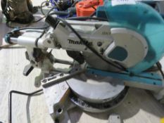 MAKITA SLIDING HEAD MITRE SAW, 110VOLT. SOURCED FROM LOCAL DEPOT CLOSURE.