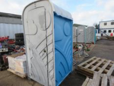 PORTABLE / EVENTS TOILET. THIS LOT IS SOLD UNDER THE AUCTIONEERS MARGIN SCHEME, THEREFORE NO VAT