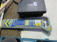 CAT 3 TYPE CABLE DETECTOR. SOURCED FROM COMPANY LIQUIDATION. THIS LOT IS SOLD UNDER THE AUCTIONE