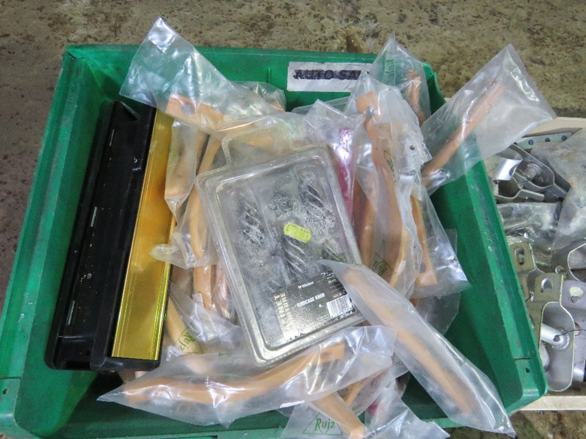 3 NO BOXES OF FIXINGS ETC INCLUDING WIRE TENSIONERS, LOCKS ETC. THIS LOT IS SOLD UNDER THE AUCTIO - Image 2 of 4