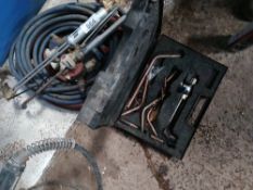 GAS CUTTING AND WELDING EQUIPMENT. THIS LOT IS SOLD UNDER THE AUCTIONEERS MARGIN SCHEME, THEREFOR