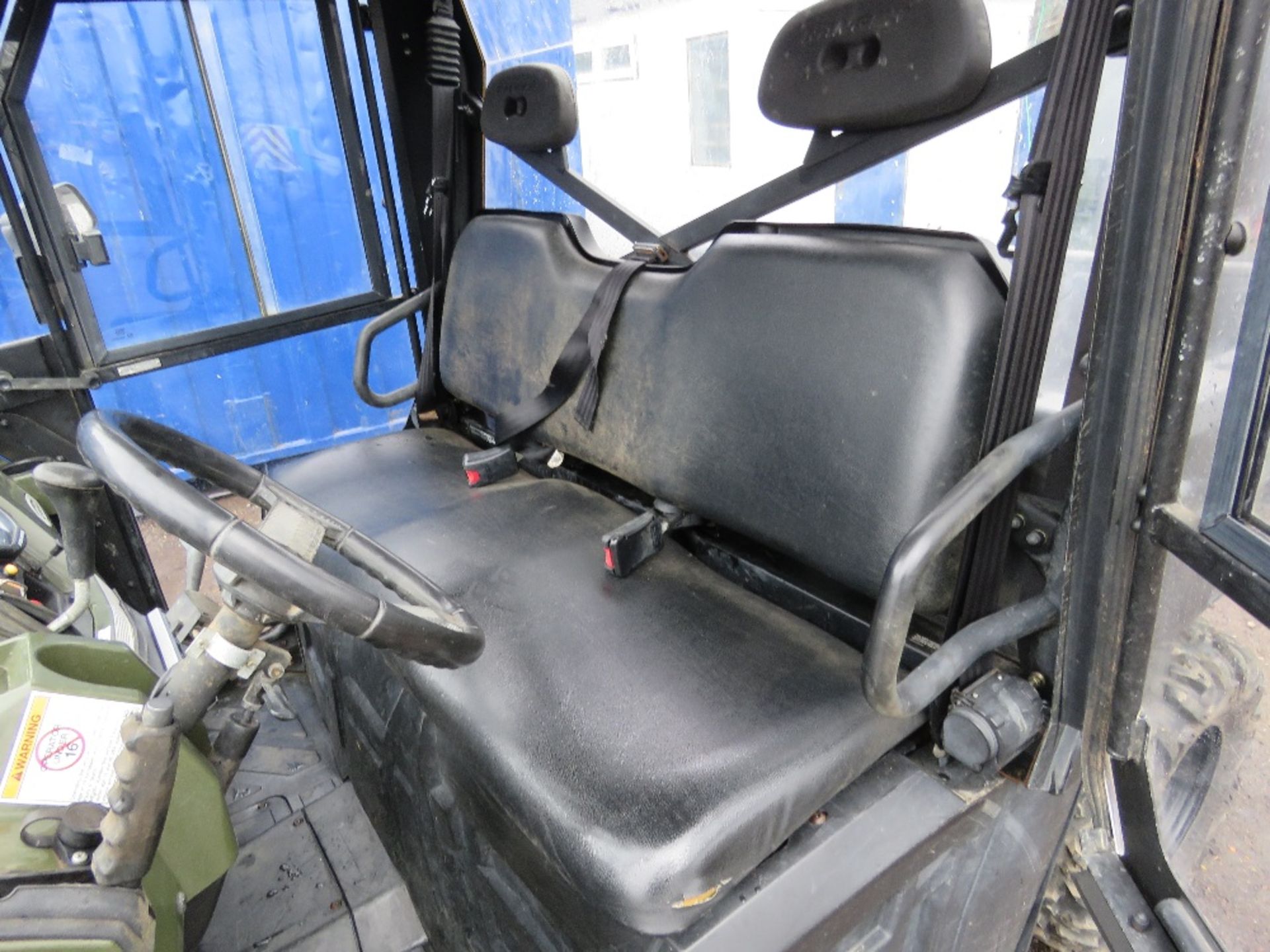 POLARIS 900D CABBED RANGER DIESEL ENGINED ROUGH TERRAIN OFF ROAD BUGGY UTILITY VEHICLE 1363 REC HOUR - Image 5 of 9