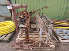 9NO BUILDER'S TRESTLES. THIS LOT IS SOLD UNDER THE AUCTIONEERS MARGIN SCHEME, THEREFORE NO VAT WI