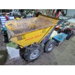 DP PETROL ENGINED MUCK TRUCK BARROW. SOURCED FROM LOCAL DEPOT CLOSURE.