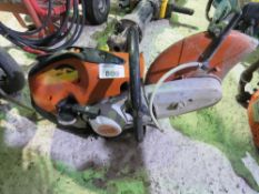 STIHL TS410 PETROL ENGINED CUT OFF SAW. SOURCED FROM LOCAL DEPOT CLOSURE.