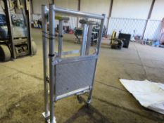 ALUMINIUM WORK PLATFORM. DIRECT FROM COMPANY LIQUIDATION.