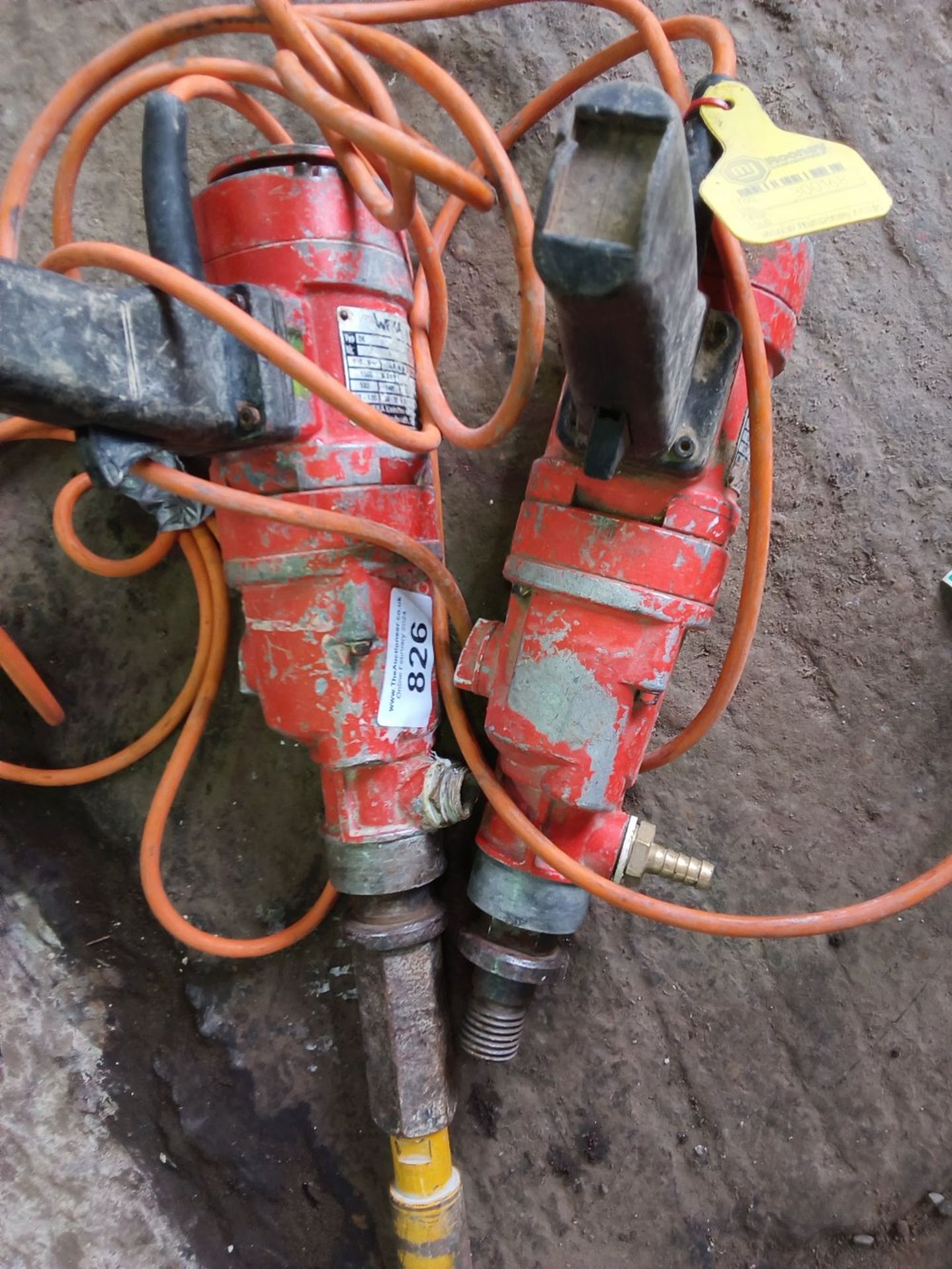 2 X CORE DRILLS, 110VOLT POWERED.