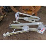 PAIR OF EASI-RIG LIFTING BEAM SUPPORTS, (NO BEAM) SOURCED FROM COMPANY LIQUIDATION.