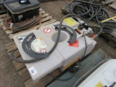 CEMO 100 LITRE FUEL BOWSER TANK. SOURCED FROM COMPANY LIQUIDATION.