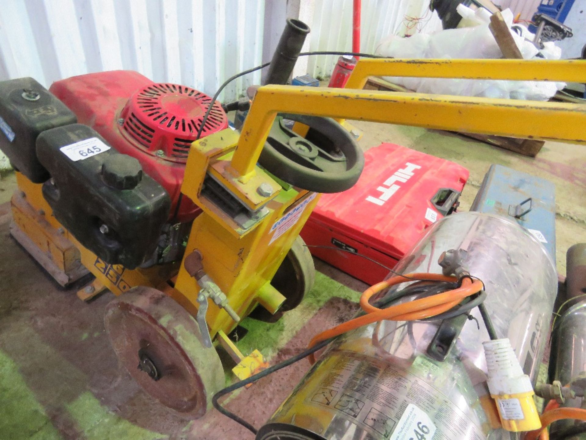 DFG250 PETROL ENGINED FLOOR GRINDER. - Image 2 of 4