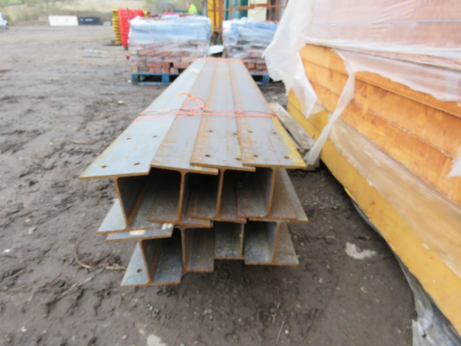 8NO HEAVY DUTY RSJ STEELS 150MM X 150MM PROFILE @ 3.3M LENGTH APPROX. SOURCED FROM LOCAL DEPOT CLOS - Image 2 of 3