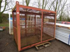 MESH STORAGE CAGE 2.5M X 1.3M APPROX.