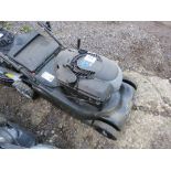 HAYTER HARRIER 41 PETROL ENGINED ROLLER LAWNMOWER , NO COLLECTOR. THIS LOT IS SOLD UNDER THE AUCTIO