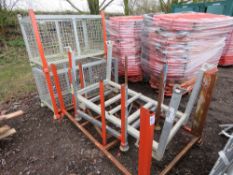 6NO ASSORTED METAL STILLAGE FRAMES. THIS LOT IS SOLD UNDER THE AUCTIONEERS MARGIN SCHEME, THEREFO