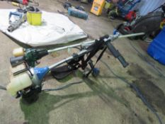 PETROL STRIMMER PLUS A DRIVE HEAD UNIT. THIS LOT IS SOLD UNDER THE AUCTIONEERS MARGIN SCHEME, THE