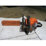 STIHL MS170 PETROL ENGINED CHAINSAW.