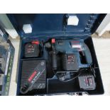 BOSCH BATTERY DRILL IN A CASE. SOURCED FROM LOCAL DEPOT CLOSURE.