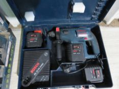 BOSCH BATTERY DRILL IN A CASE. SOURCED FROM LOCAL DEPOT CLOSURE.