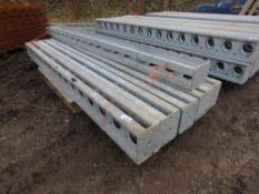 6NO HEAVY DUTY GALVANISED FORMWORK BEAMS, 2.7M LENGTH X 7" X 9" APPROX. SOURCED FROM COMPANY LIQUIDA