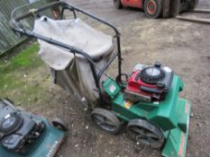 BILLY GOAT GARDEN / STABLE VACUUM, PETROL ENGINED WITH A COLLECTOR BAG. THIS LOT IS SOLD UNDER T