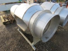 CENTRIFUGAL DUCT FAN UNIT, LOOK LIKE STAINLESS STEEL. MADE BY FAN ENGINEERING MIDLANDS LTD. 1.65M O