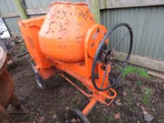 BELLE YANMAR ENGINED ELECTRIC START CEMENT MIXER
