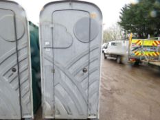 PORTABLE SITE TOILET. DIRECT FROM EVENTS COMPANY.