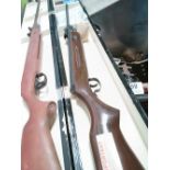 2 X AIR RIFLES. THIS LOT IS SOLD UNDER THE AUCTIONEERS MARGIN SCHEME, THEREFORE NO VAT WILL BE CH