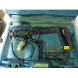 MAKITA 110VOLT HEAVY DUTY BREAKER IN A CASE. SOURCED FROM LOCAL DEPOT CLOSURE.