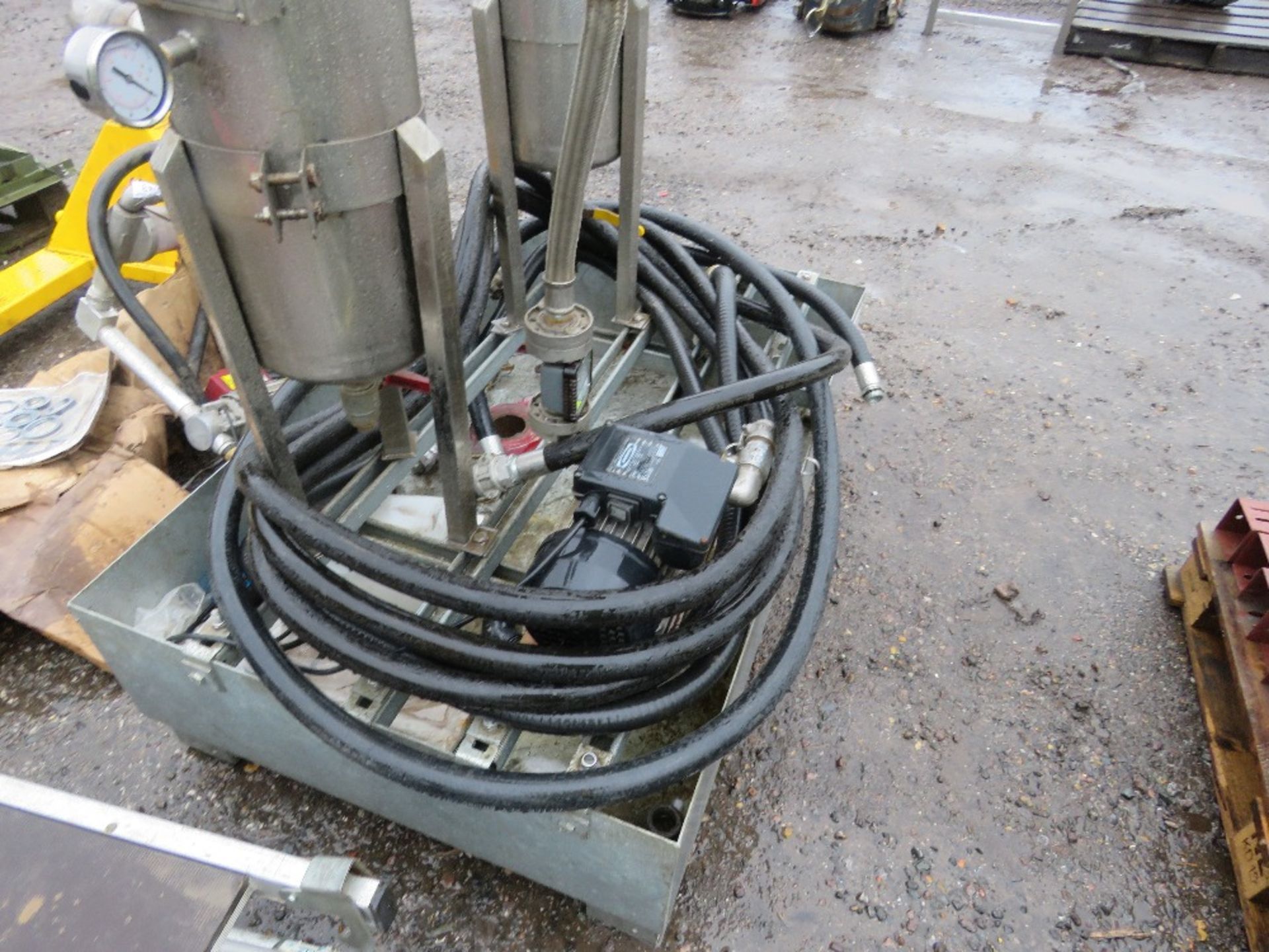 KMA FUEL FILTATION UNIT WITH PUMP AS SHOWN. SOURCED FROM COMPANY LIQUIDATION. THIS LOT IS SOLD U - Image 5 of 7