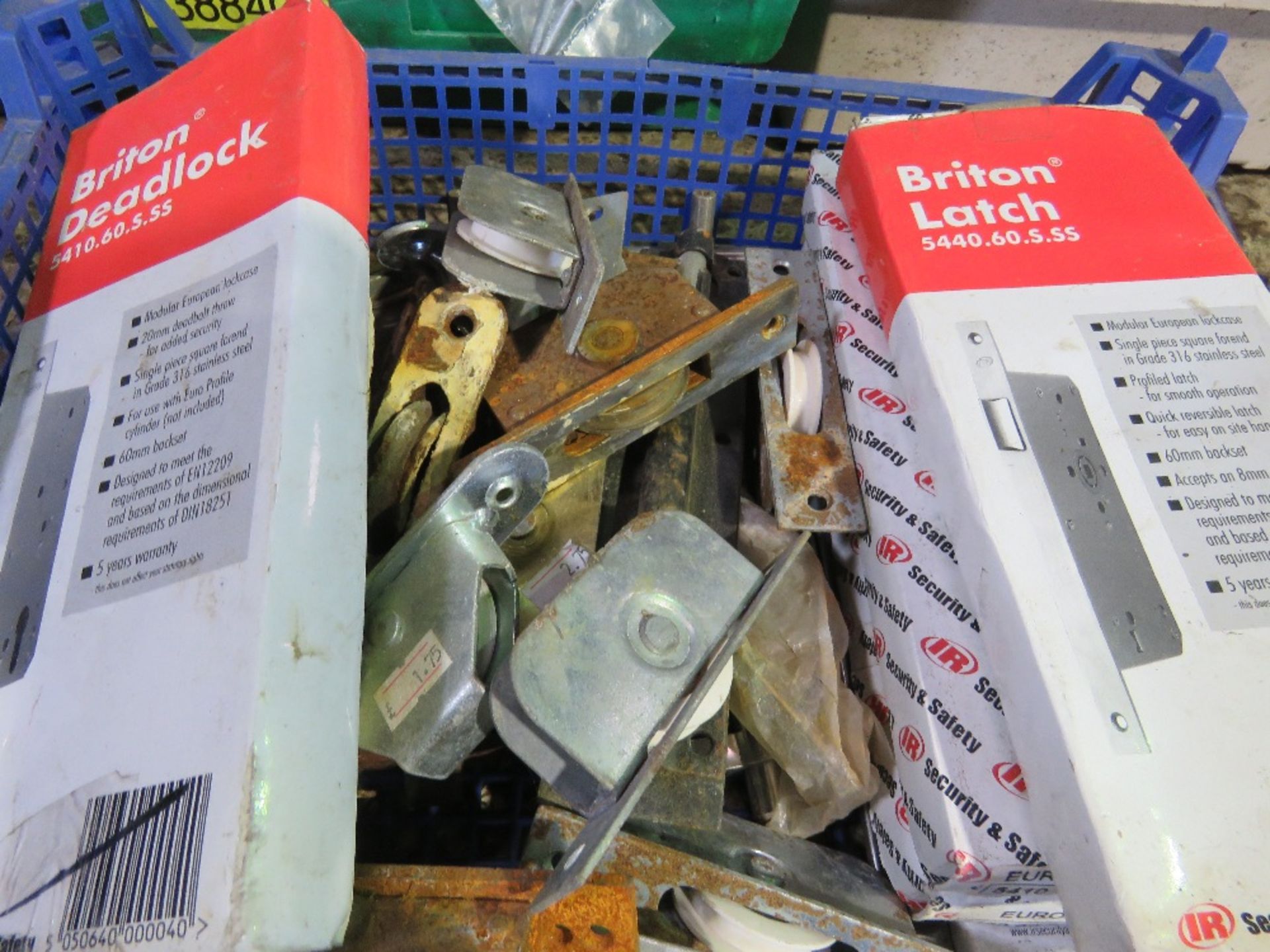 3 NO BOXES OF FIXINGS ETC INCLUDING WIRE TENSIONERS, LOCKS ETC. THIS LOT IS SOLD UNDER THE AUCTIO - Image 4 of 4