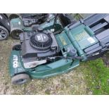 ATCO ROLLER MOWER WITH COLLECTOR. THIS LOT IS SOLD UNDER THE AUCTIONEERS MARGIN SCHEME, THEREFORE