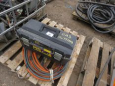 GAS CUTTING HOSES AND EQUIPMENT. SOURCED FROM COMPANY LIQUIDATION.