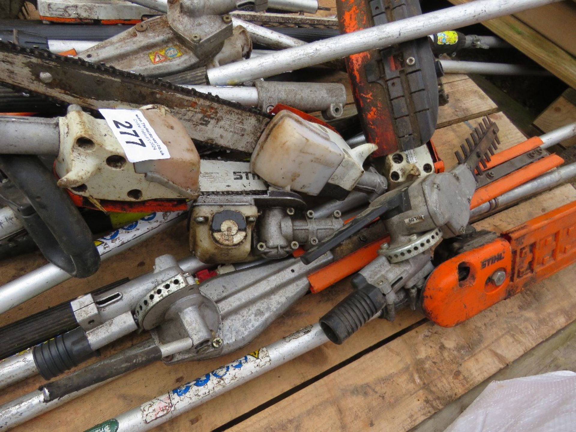 QUANTITY OF ASSORTED STIHL LONG REACH HEDGE CUTTER SPARES ETC. - Image 3 of 5