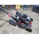 PARKSIDE PETROL ENGINED MOWER WITH BATTERY POWERED STARTER. THIS LOT IS SOLD UNDER THE AUCTIONEER