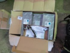 BOX CONTAINING APPROXIMATELY 20NO VADO UNUSED WATER TAPS. THIS LOT IS SOLD UNDER THE AUCTIONEERS