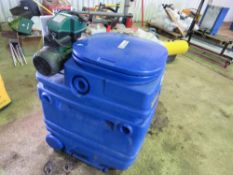 PORTABLE TANK WITH PUMP, SOURCED FROM COMPANY LIQUIDATION.