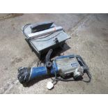 240VOLT BREAKER DRILL PLUS A TILE CUTTING SAW. THIS LOT IS SOLD UNDER THE AUCTIONEERS MARGIN SCHE