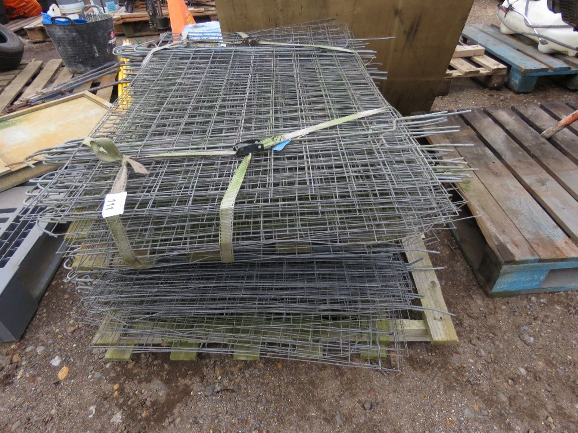 2 X PALLETS OF SCAFFOLD SAFETY MESH PANELS. - Image 3 of 4