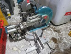 MAKITA SLIDING HEAD MITRE SAW, 110VOLT POWERED. THX2289