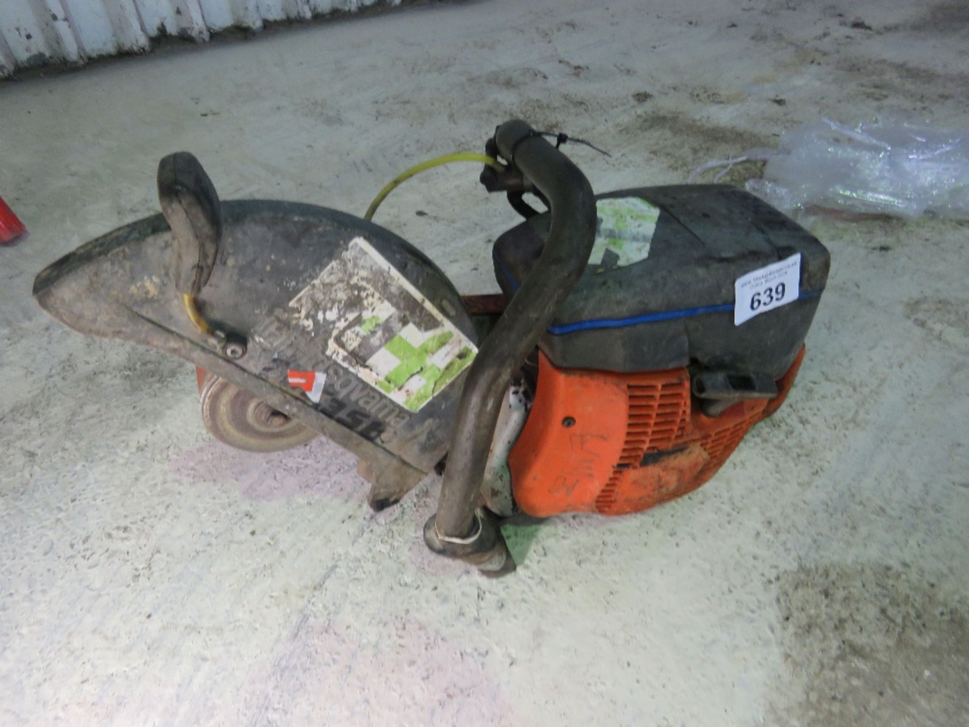 HUSQVARNA PETROL ENGINED CUT OFF SAW. - Image 3 of 3