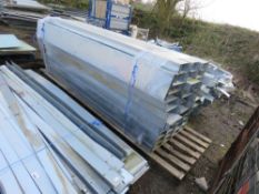 LARGE QUANTITY OF METAL DUCTING PARTS INCLUDING DUCTS AT 9FT LENGTH APPROX. SOURCED FROM COMPANY LIQ