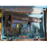 MAKITA 110VOLT HEAVY DUTY BREAKER IN A CASE. SOURCED FROM LOCAL DEPOT CLOSURE.